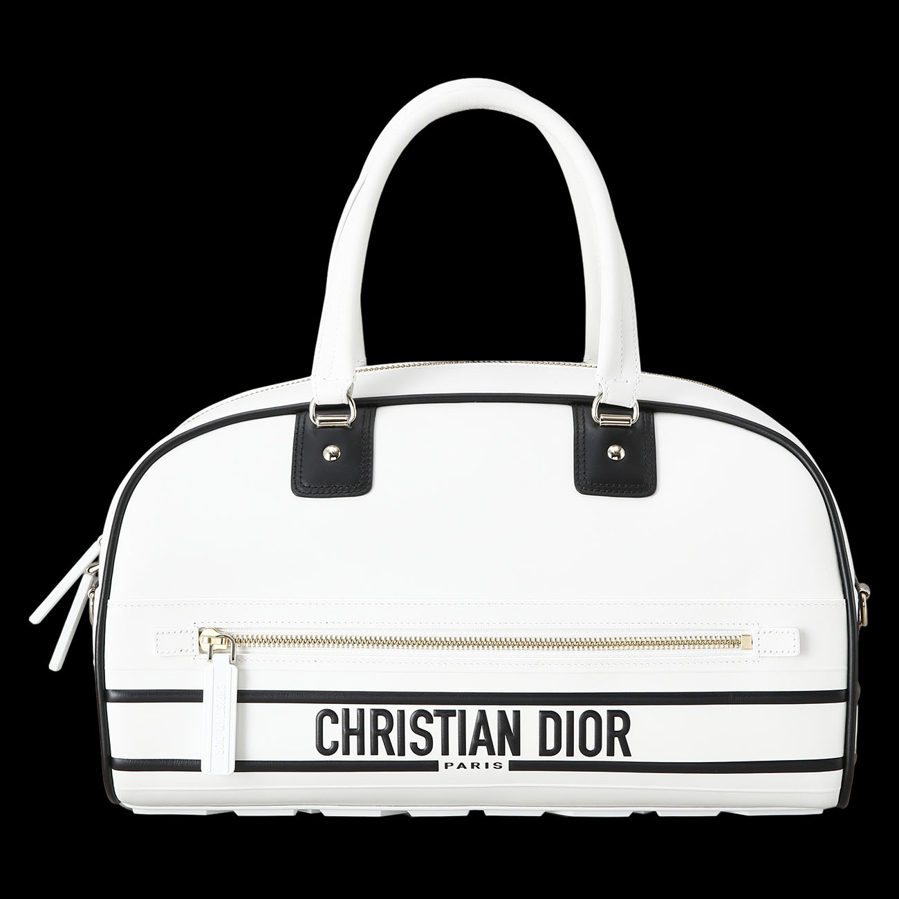 CHRISTIAN DIOR(USED)크리스찬디올 바이브 미디엄 지퍼 볼링백